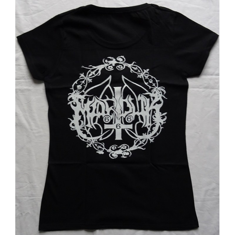 Marduk Fuck Me Jesus Official T Shirt Girly Women Black Fucking Metal