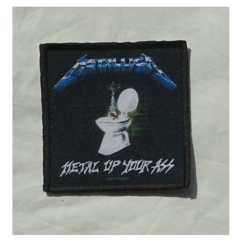 Metallica Metal Up Your Ass Patch Kill Em All Backpatch Aufn Her