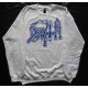 Death Posterized White Crewneck Sweatshirt New Official Pullover All Size Alle Größe Death Metal Real Photo