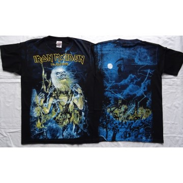 Iron Maiden Live After Death Officially Licensed T-Shirt All-Over Print Celebrating 40 years of Live After Death Real Photo