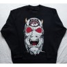 Slayer Criminally Insane Reign In Blood Tour Crewneck Sweater Official Oversized Sweatshirt Gildan Without a Hood  Thrash Metal