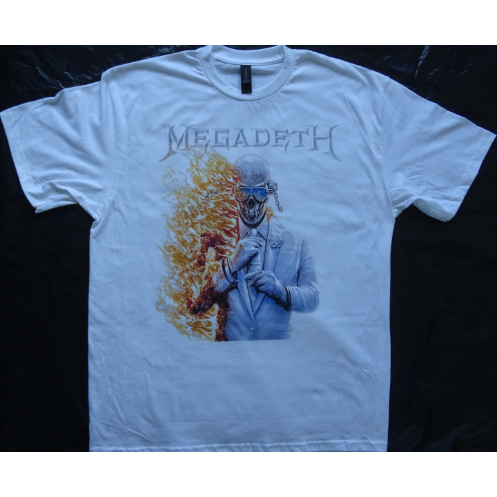 Megadeth Last Album Flame Vic Official T-Shirt Free Shipping 