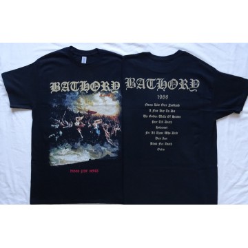 Bathory Blood Fire Death Official T-Shirt Quorthon Seth Legend of Black Metal 