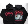 Obituary Cause of Death Hoodie Kapuzenjacke Hooded Sweatshirt Hoody Death Metal