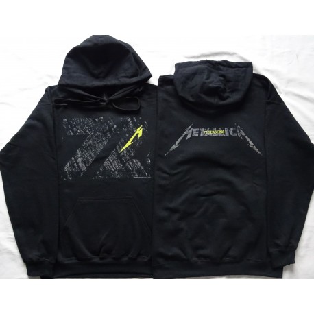 Metallica 72 Seasons Charred Logo M72 Hoodie Sweater Kapuzenjacke Official Merchandise Hooded Sweatshirt All Size Alle Größe 