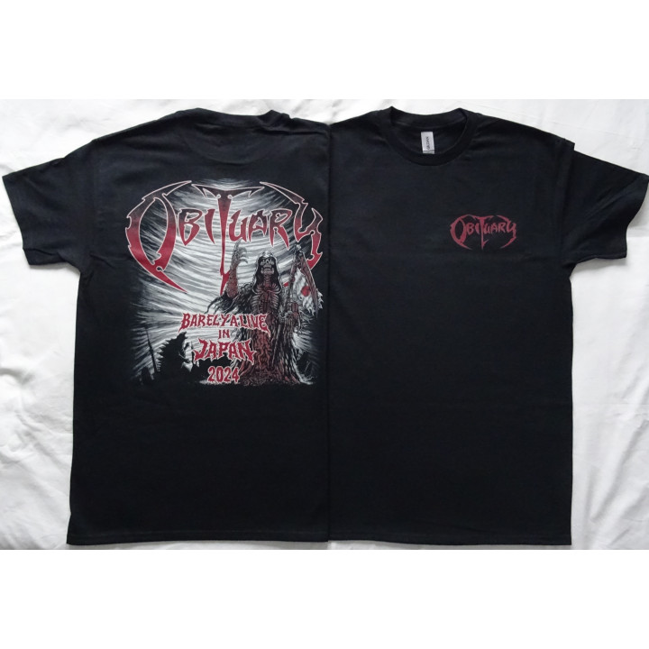 Obituary Free Shipping Barely Alive in Japan Tour 2024 Dying Of Everything World Tour Florida Death Metal