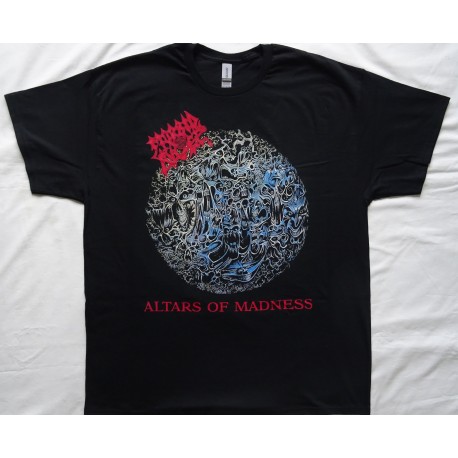 Morbid Angel Free Shipping Official T-Shirt Altars of Madness Gods of Death Metal