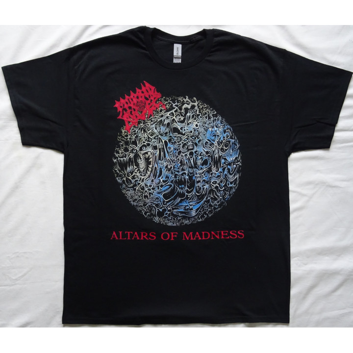 Morbid Angel Free Shipping Official T-Shirt Altars of Madness Gods of Death Metal