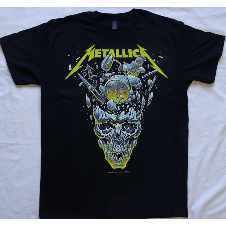 Metallica Free Shipping Official T-Shirt M72 World Tour 2026 The Tour Returns to Europe! Metallica 72 Seasons M72