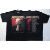 Megadeth Europe Tour 2026 Free Shipping Official T-Shirt Tour Dates Kostenloser Versand
