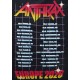 Anthrax Europe Tour 2026 Free Shipping Official T-Shirt Tour Dates Kostenloser Versand Cyber Judge EU Tour Dateback Tee