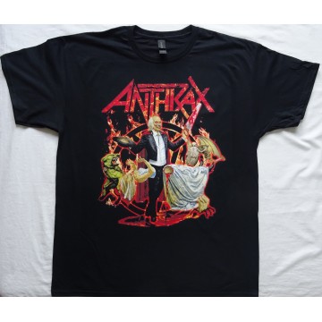 Anthrax Cursum Perficio Free Shipping Official T-Shirt Kostenloser Versand Anthrax Europe Tour 2026