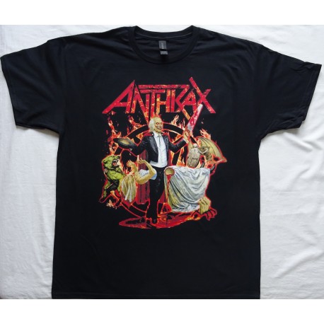 Anthrax Cursum Perficio Free Shipping Official T-Shirt Kostenloser Versand Anthrax Europe Tour 2026