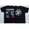 Nailbomb Point Blank Free Shipping Official T-Shirt Kostenloser Versand Sepultura Cavalera Conspiracy, Soulfly Thrash Industrial