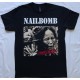 Nailbomb Point Blank Free Shipping Official T-Shirt Kostenloser Versand Sepultura Cavalera Conspiracy, Soulfly Thrash Industrial