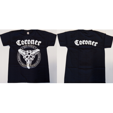 Coroner Free Shipping Dissonance Theory Official T-Shirt
