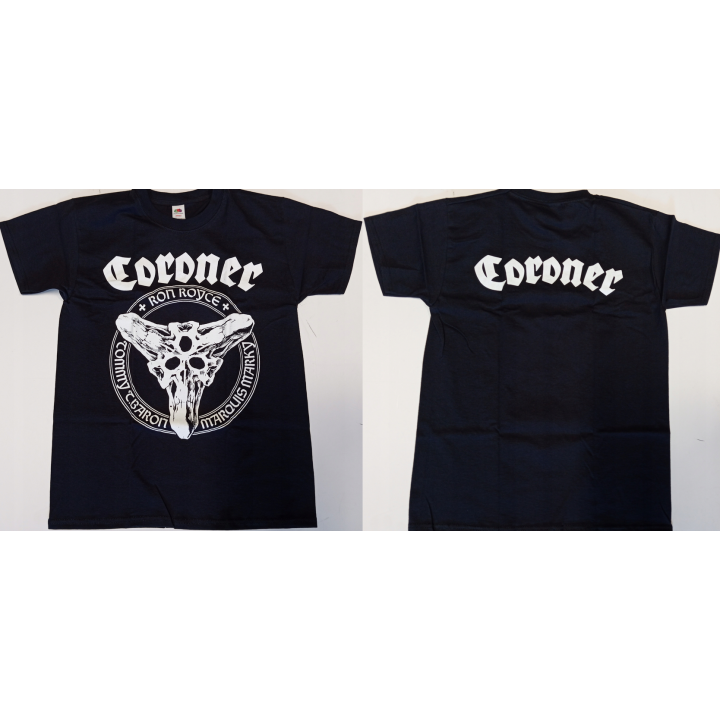 Coroner Free Shipping Dissonance Theory Official T-Shirt