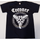 Coroner Free Shipping Dissonance Theory Official T-Shirt