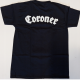 Coroner Free Shipping Dissonance Theory Official T-Shirt