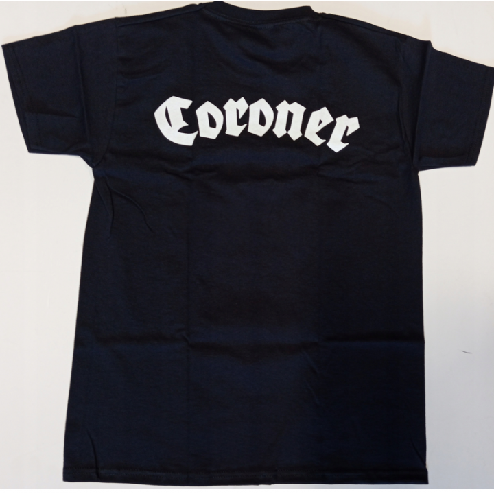 Coroner Free Shipping Dissonance Theory Official T-Shirt