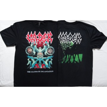 Vader The Ultimate Incantation Official repress of 1993 version 25 Years Anniversary Tour Official T-Shirt Free Shipping