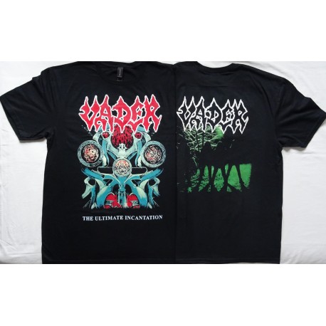 Vader The Ultimate Incantation Official repress of 1993 version 25 Years Anniversary Tour Official T-Shirt Free Shipping