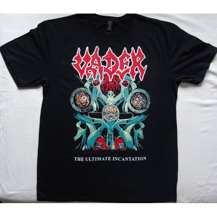 Vader The Ultimate Incantation Official repress of 1993 version 25 Years Anniversary Tour Official T-Shirt Free Shipping