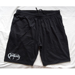 Obituary Black Shorts with White Obituary Logo Size XXL Imported from the U.S.A. Florida Death Metal