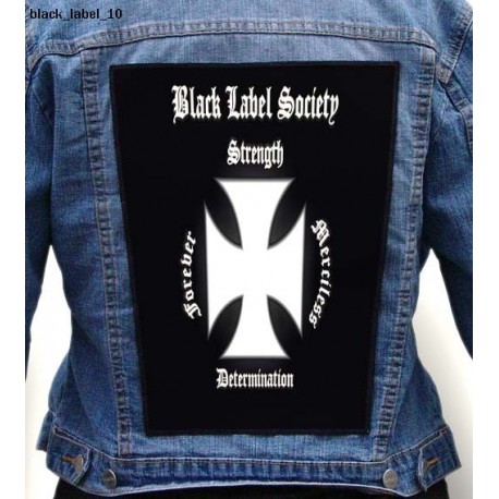 Black Label Society Backpatch Giant Back Patch Rückenaufnäher Aufnäher