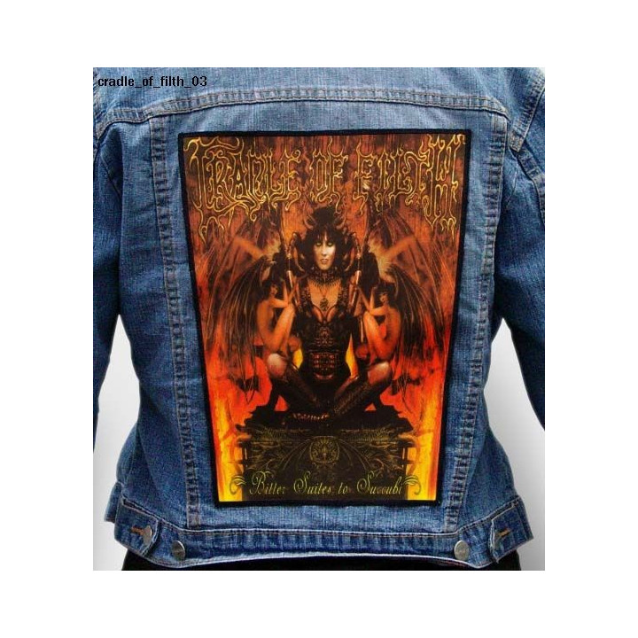 CRADLE OF FILTH  BIG BACK PATCH