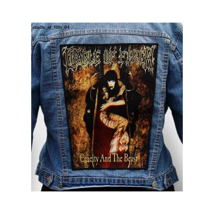 CRADLE OF FILTH  BIG BACK PATCH