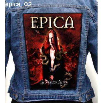 Epica Backpatch Giant Back Patch Rückenaufnäher Aufnäher 