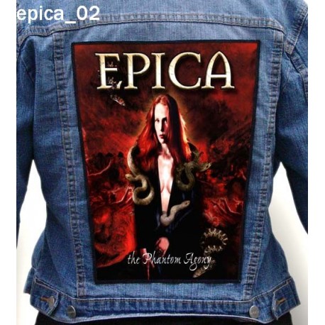 Epica Backpatch Giant Back Patch Rückenaufnäher Aufnäher 