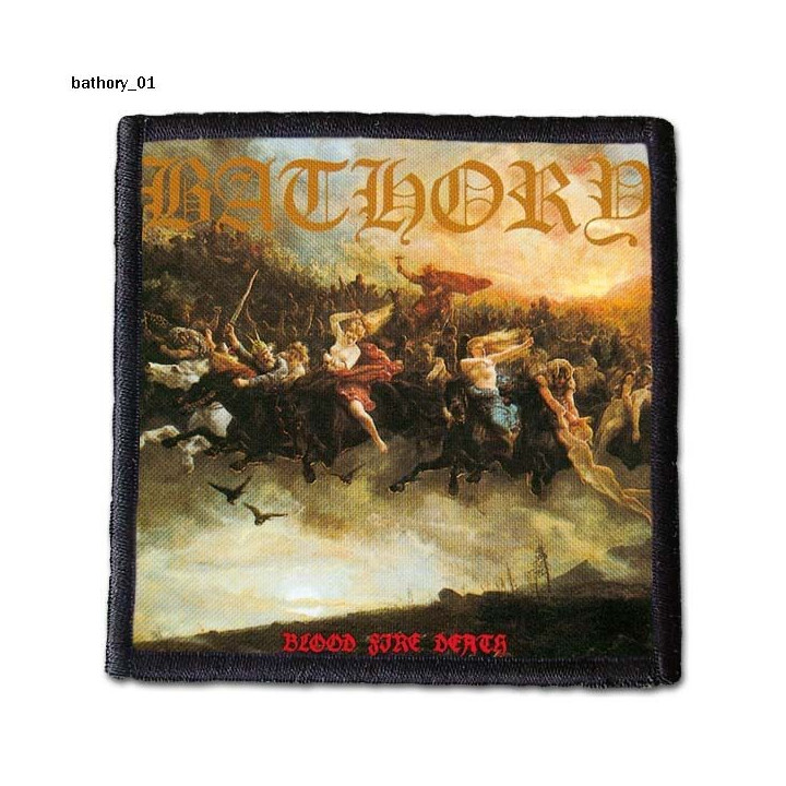 Bathory Patch Backpatch Rückenaufnäher Aufnäher