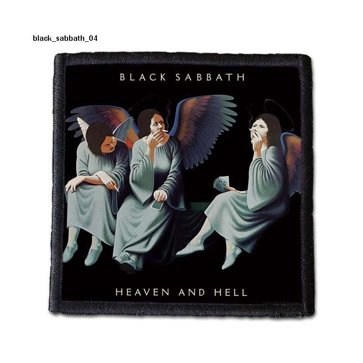 Black Sabbath Patch Backpatch Rückenaufnäher Aufnäher