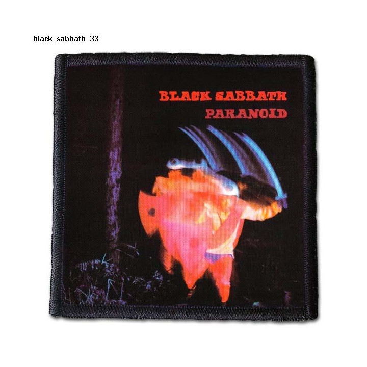Black Sabbath Patch Backpatch Rückenaufnäher Aufnäher