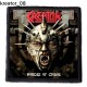 Kreator Patch Backpatch Rückenaufnäher Aufnäher