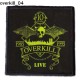 OverKill Patch Over Kill Backpatch Rückenaufnäher Aufnäher