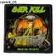 OverKill Patch Over Kill Backpatch Rückenaufnäher Aufnäher