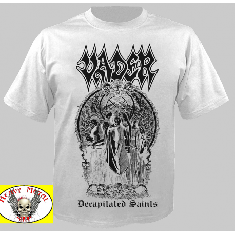 VADER - Decapitated Saints WHITE T-SHIRT