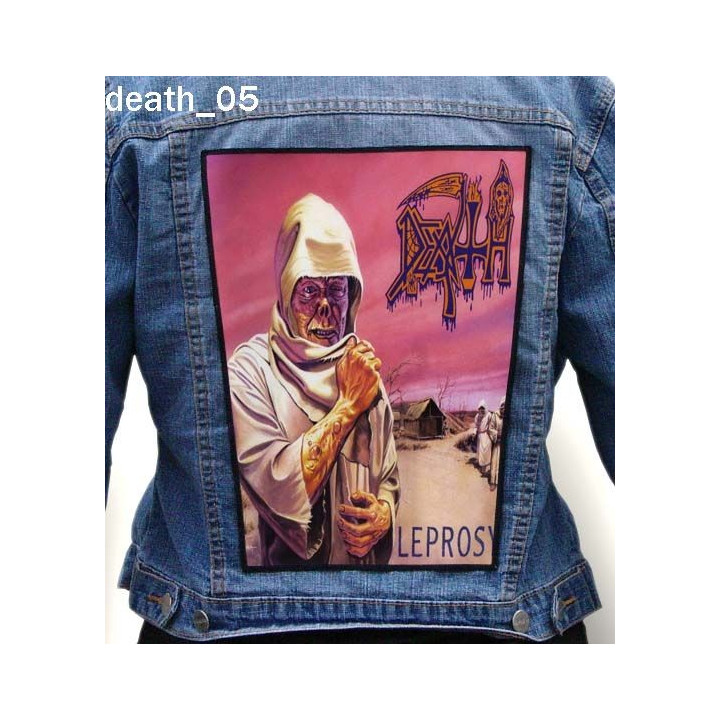 Death Backpatch Giant Back Patch Rückenaufnäher Aufnäher Death Metal