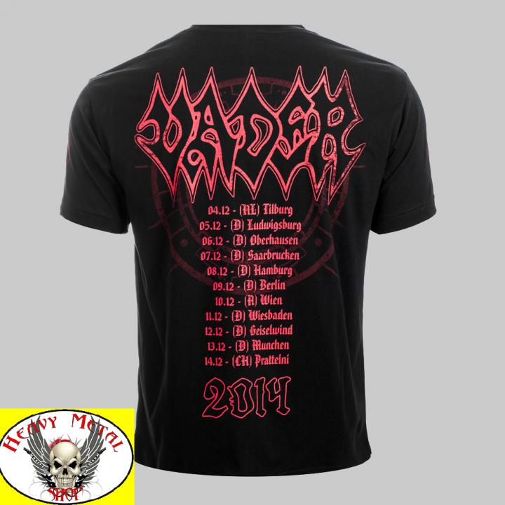 VADER OFFICIAL „Blitz! 2014” EUROPE II T-SHIRT 