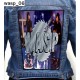 W.A.S.P.  WASP  Backpatch Giant Back Patch Rückenaufnäher Aufnäher