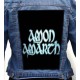 Amon Amarth Backpatch Giant Back Patch Rückenaufnäher Aufnäher