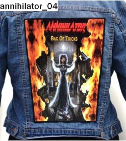 Annihilator Backpatch Giant Back Patch Rückenaufnäher Aufnäher 