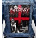 Autopsy Backpatch Patch Giant Back Patch Rückenaufnäher Aufnäher 
