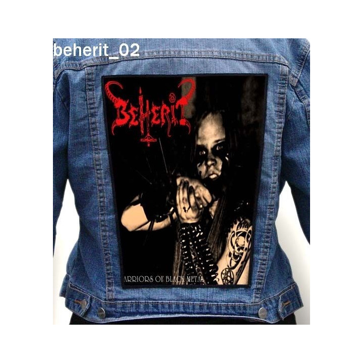 BEHERIT BIG BACK PATCH