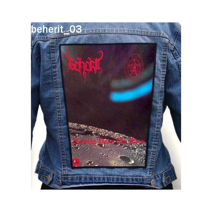 BEHERIT BIG BACK PATCH