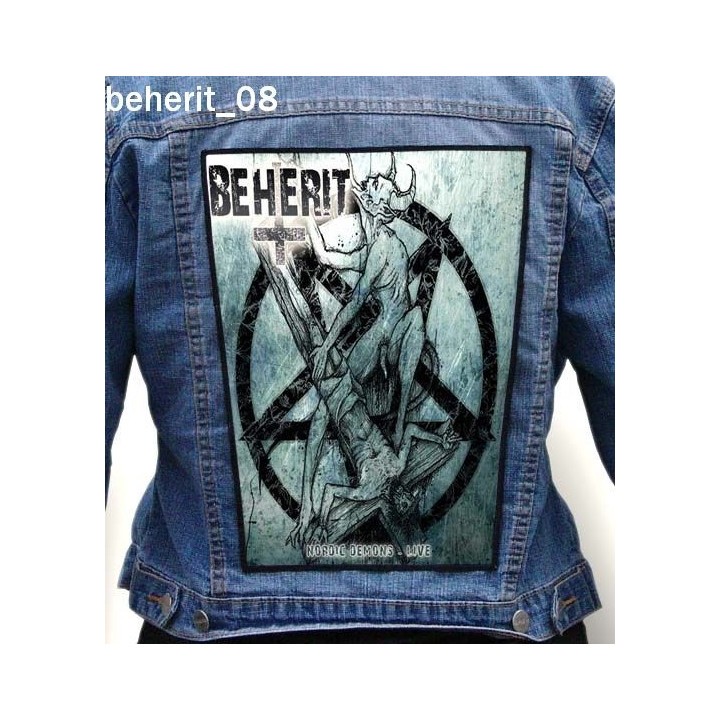 BEHERIT BIG BACK PATCH