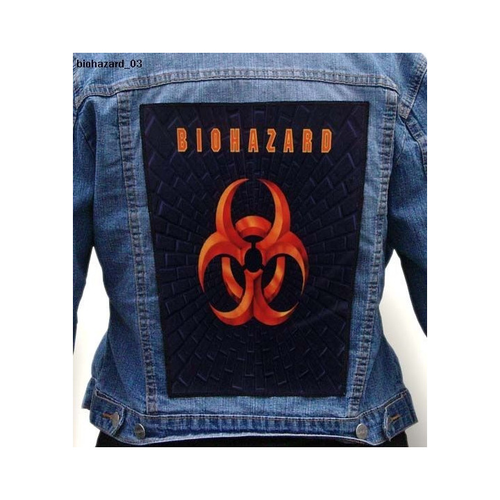 BIOHAZARD BIG BACK PATCH